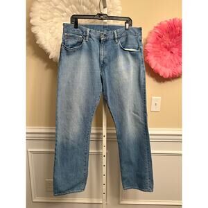 POLO RALPH LAUREN 867 CLASSIC FIT BLUE JEANS SIZE 35/32